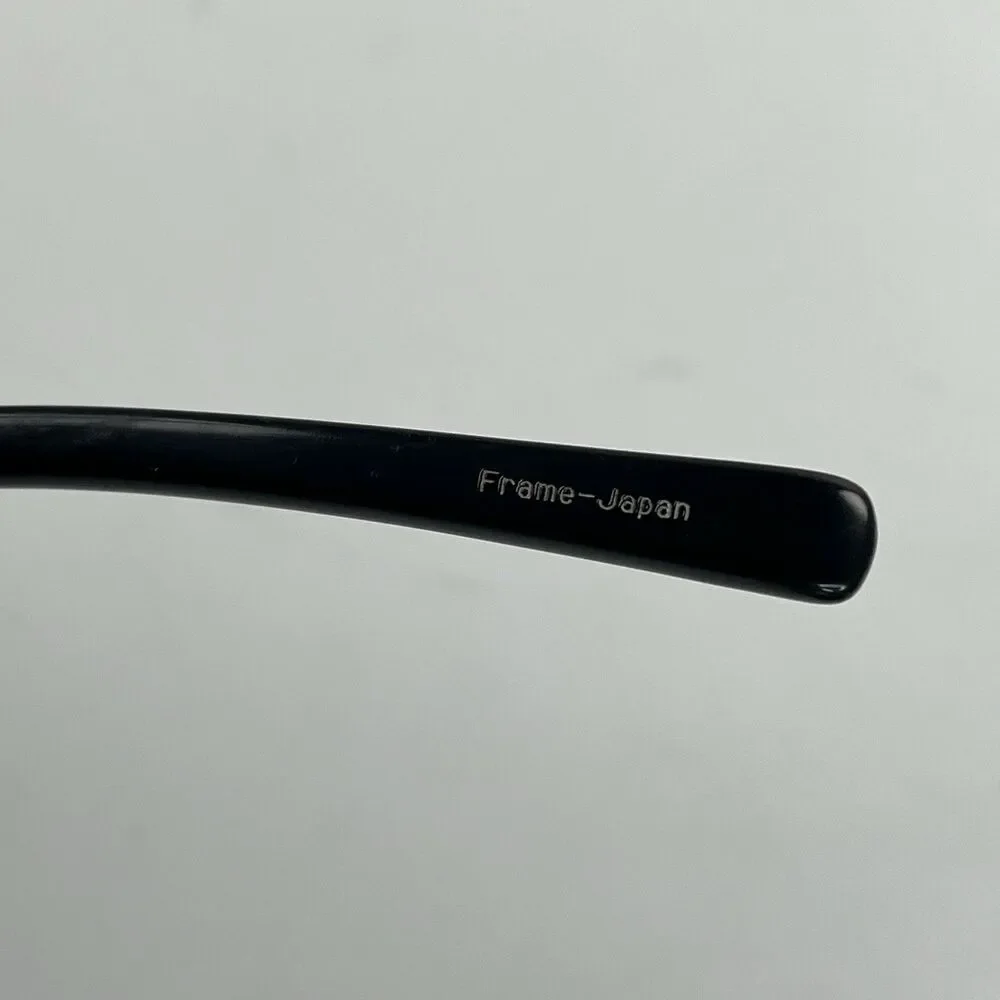 Oliver Peoples Strobe Eyeglasses FRAMES Black Jewels 55-19-130 Japan